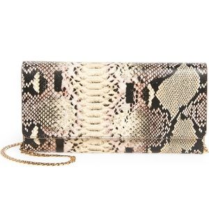 Nordstrom Selena leather clutch